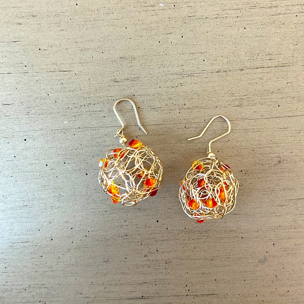 Handmade unique handmade earrings perfect for every day original design